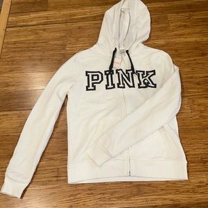 NWT- Pink zip up hoodie